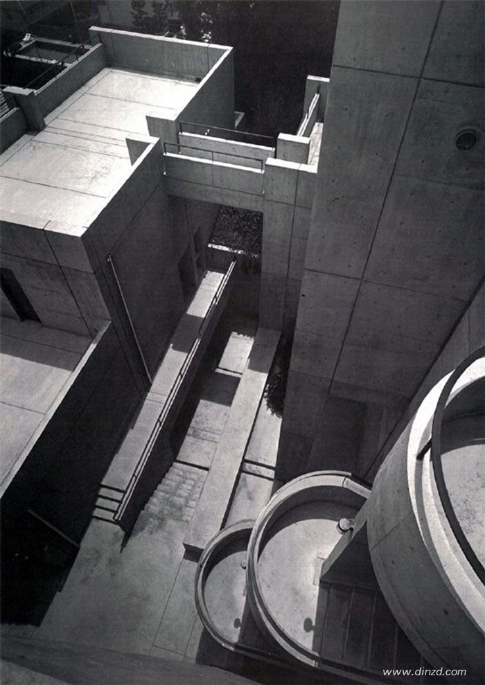 Tadao Ando安藤忠雄,六甲集合住宅Rokoo Housing Phrase,德国室内