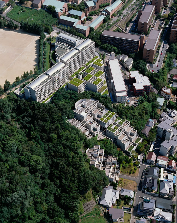 JA Library No.3 安藤忠雄 六甲の集合住宅 Tadao Ando/Rokko